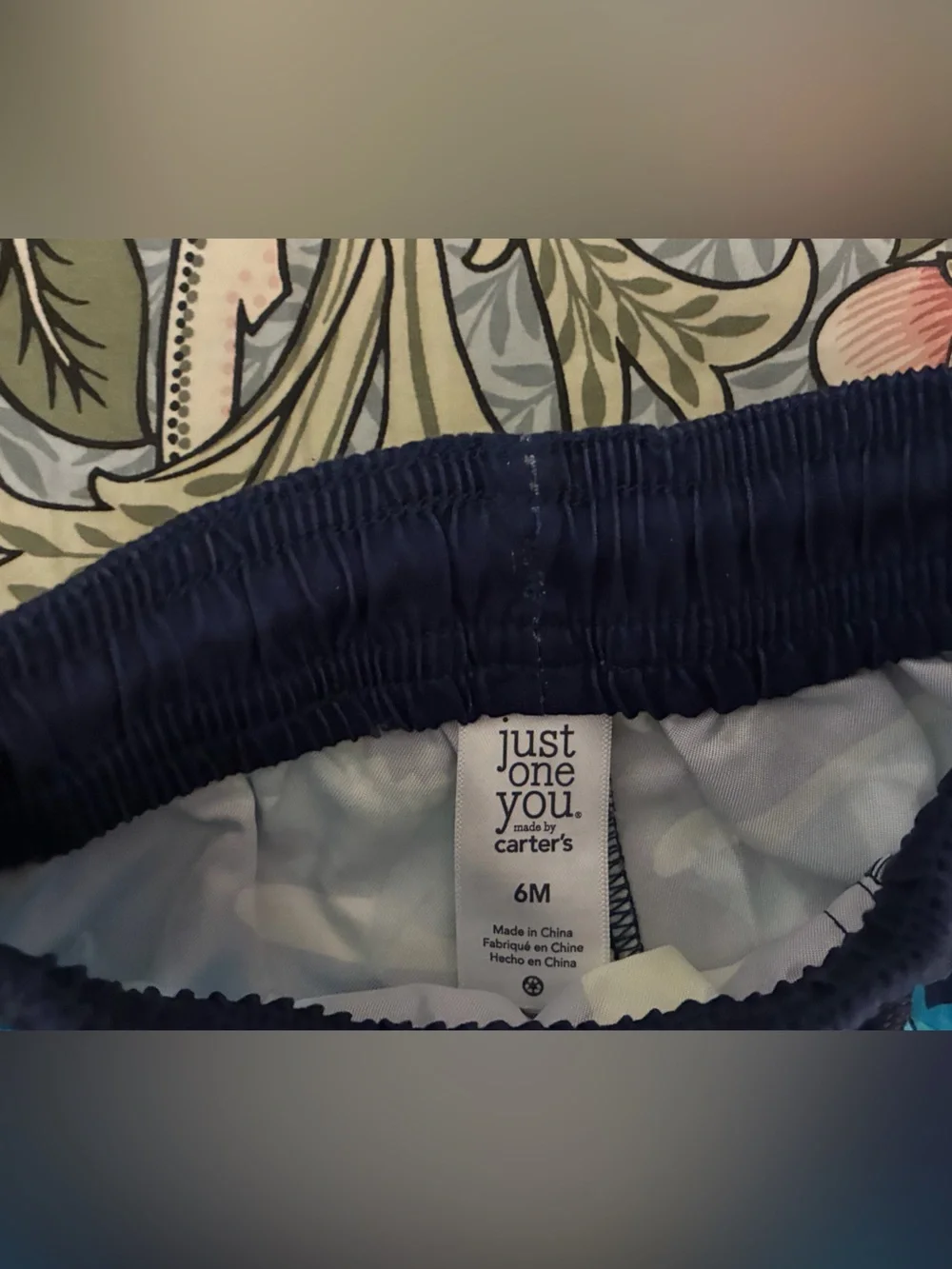 Just One You By Carters navy swim